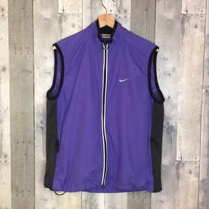 Vintage Nike Purple Windbreaker Vest